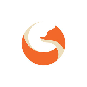 狐狸图形标志图片