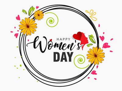 s day vector illustration with text women39