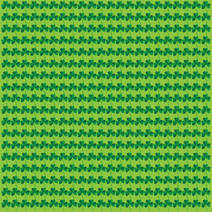 s day seamless vector pattern on green background