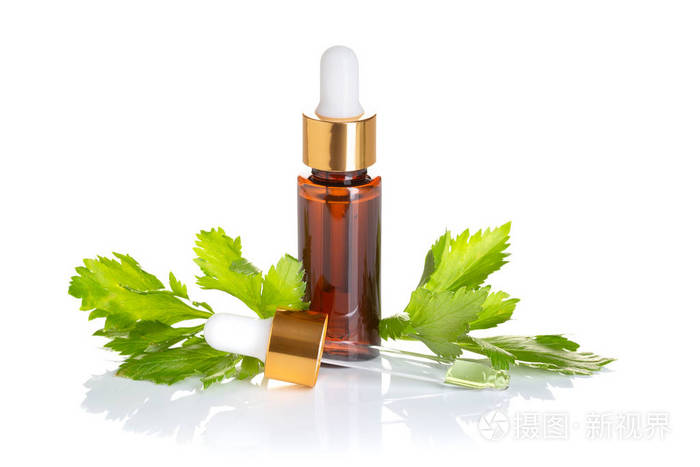 芹菜精油芹菜油用于护肤水疗健康按摩芳香疗法和天然药物替代疗法
