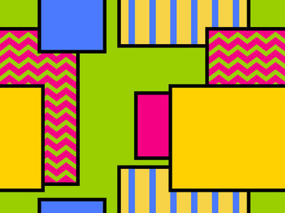 几何无缝图案在孟菲斯风格的80年代。 点和虚线。 包豪斯风格的元素。 矢量插图
