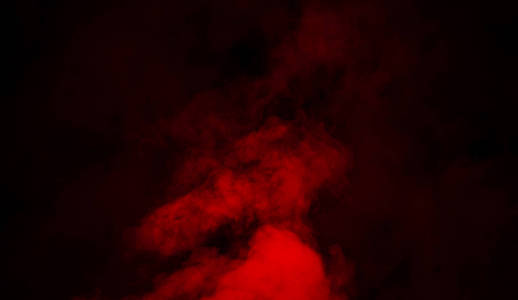 红烟舞台工作室。 抽象雾纹理覆盖。