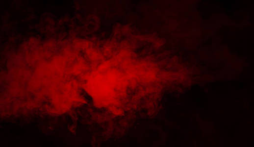 红烟舞台工作室。 抽象雾纹理覆盖。