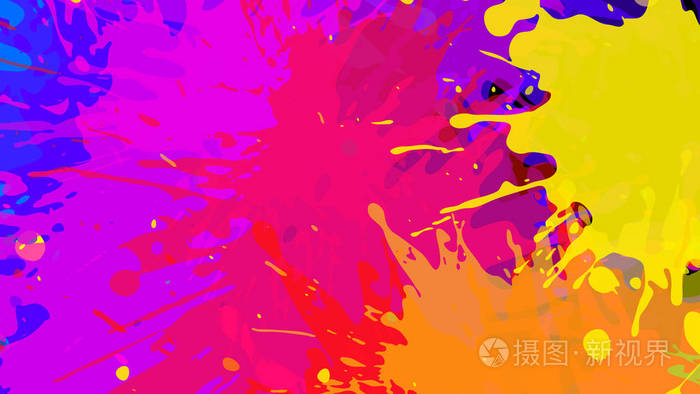 文本的地方. 油漆飞溅. 演示名片的背景. 全高清4k壁纸.