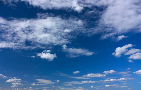 蓝色的天空，抽象背景