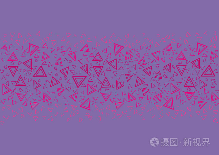 三角淡紫色的背景