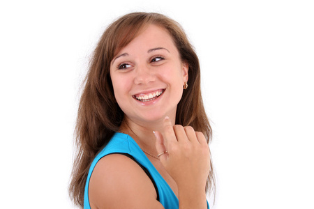 女性的直觉魅力女人肖像照片