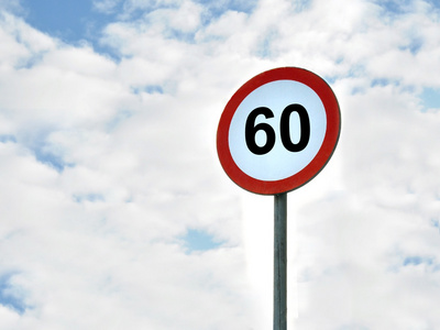 60 公里车速限制区