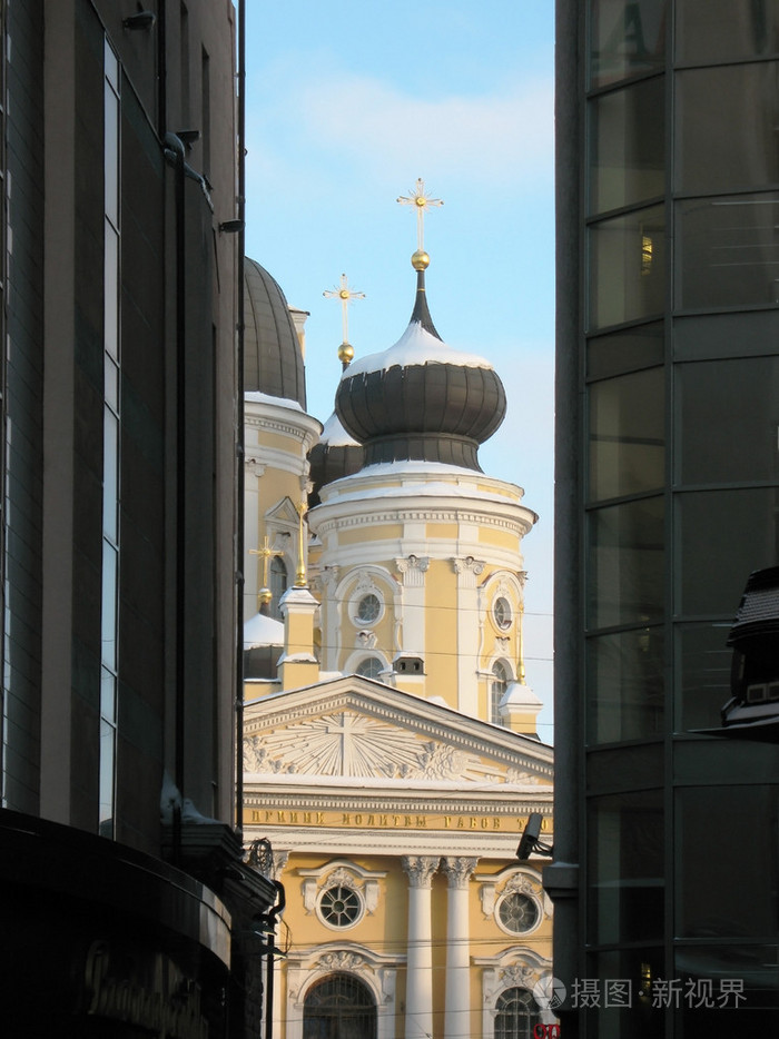 弗拉基米尔  大教堂。圣彼得堡