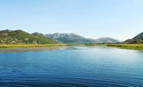 在黑山斯卡达尔湖