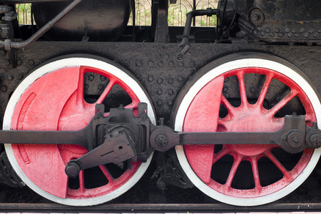 蒸气机车车轮
