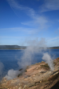 黄石湖和温泉