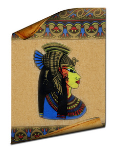 古代埃及羊皮纸图片