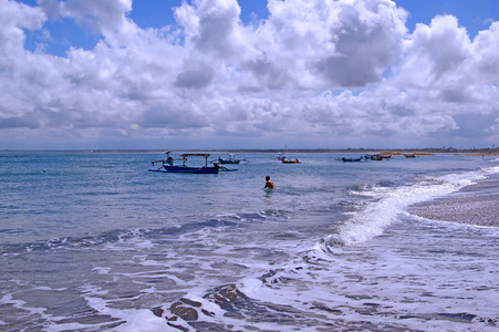 在库塔海岸巴厘海