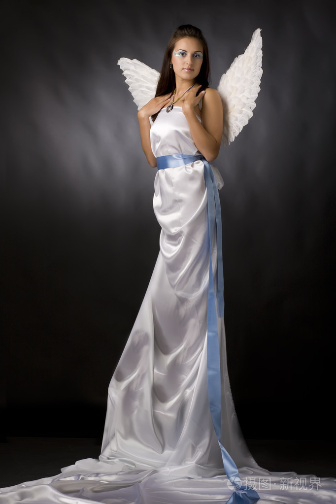 年轻漂亮的天使照片-正版商用图片195pnl-摄图新视界