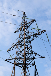 电力塔和电源线