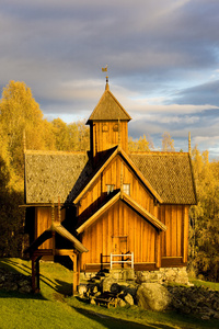 挪威 uvdal stavkirke