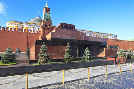 陵墓上红色正方形，莫斯科，俄罗斯