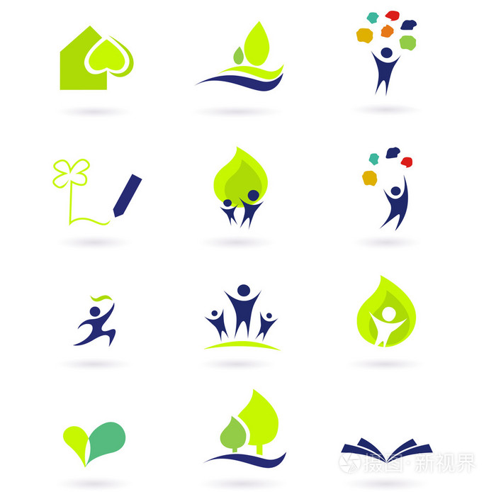 性质学校和教育的图标