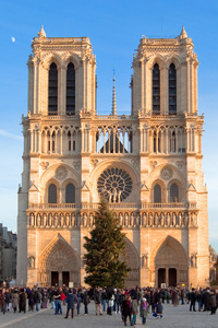 圣诞节在巴黎圣母院