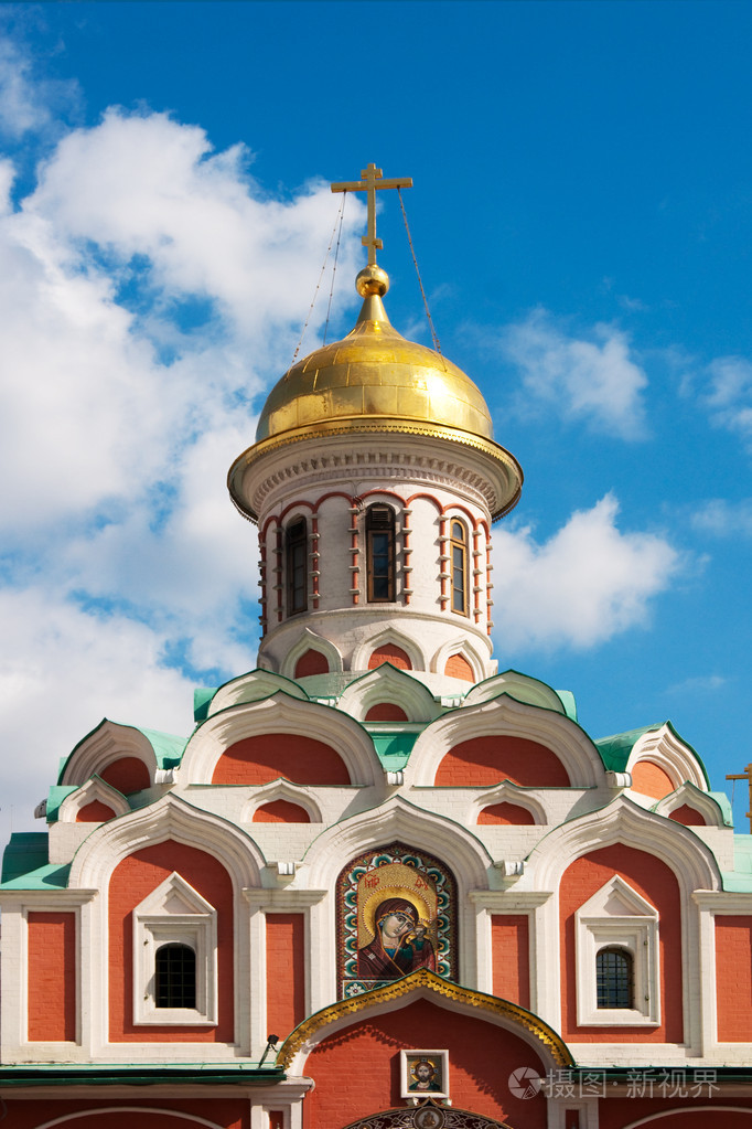 大教堂喀山是俄罗斯东正教教会