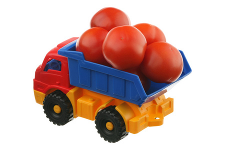 西红柿和卡车