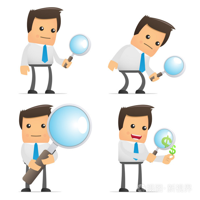 可爱的卡通管理器一套