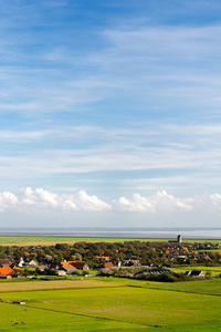 典型的荷兰村 hollum