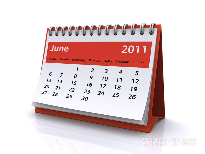 2011 年 6 月日历照片-正版商用图片197j0e-摄图新视界
