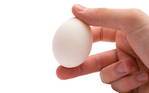 显示一个鸡蛋的农夫图片