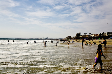 在下午晚些时候的 beachlife