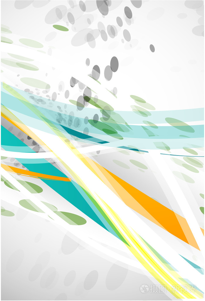 矢量彩色线条.抽象矢量背景