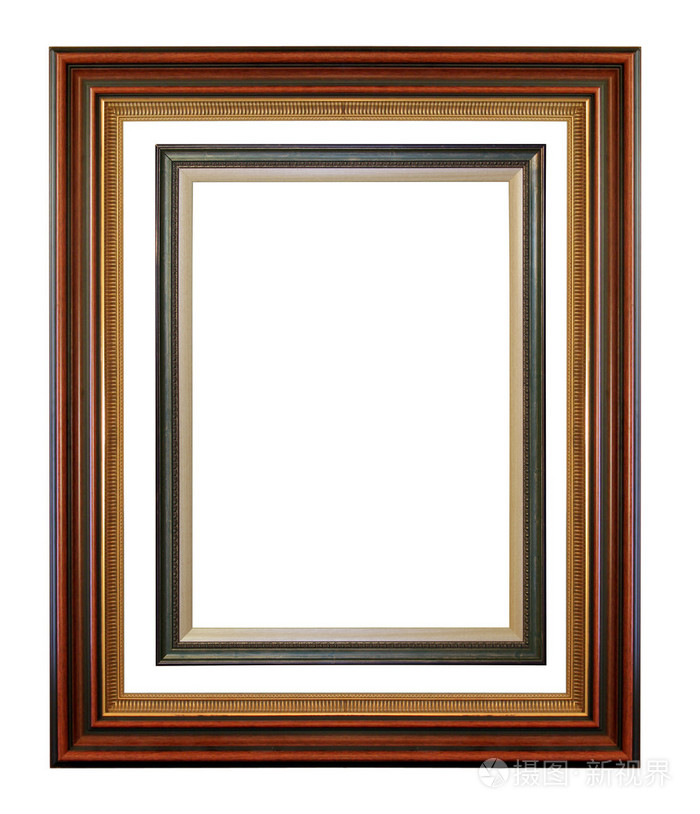 孤立在白色的图片框架照片-正版商用图片198e29-摄图新视界