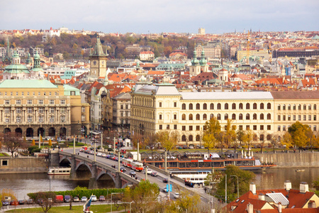 旧布拉格城市视图
