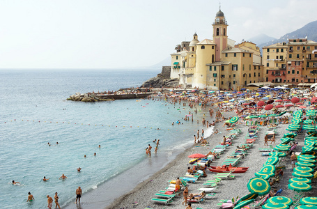 camogli 海滩