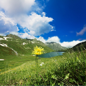 高山湖泊