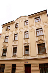 老布拉格城市景观旧楼