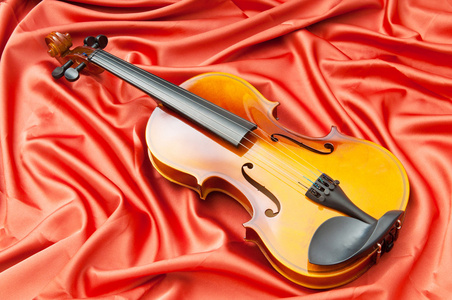 用的小提琴音乐概念