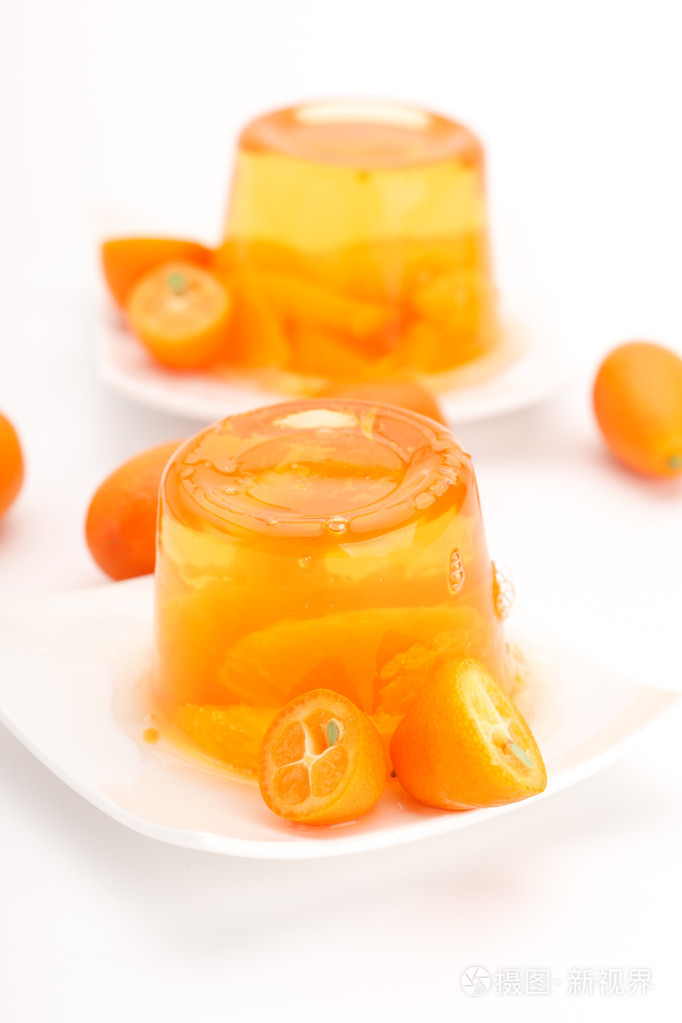 橙色果冻照片-正版商用图片199hgk-摄图新视界