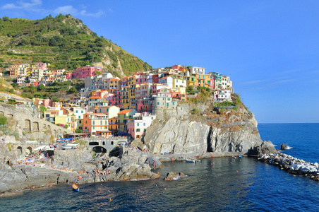 五渔村 manarola 海景