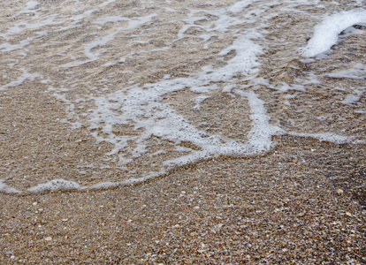 海沙滩