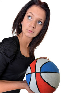 篮球的女人