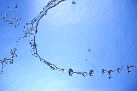 矢量图在浅蓝色的颜色.纯度和新鲜的概念.