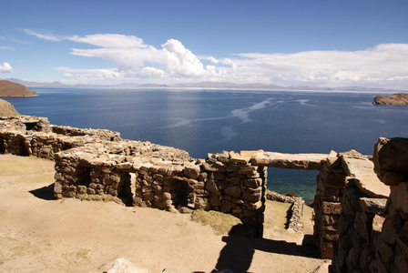 isla del sol 的喀喀湖玻利维亚