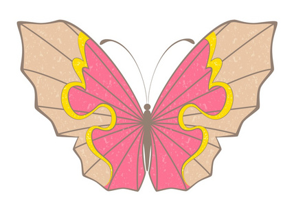 设计只美丽的蝴蝶