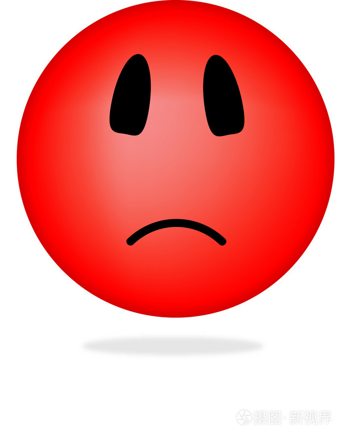 生气的脸
