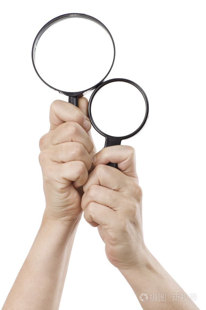 两个放大镜照片-正版商用图片199zen-摄图新视界