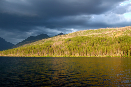 金特拉湖冰川国家公园