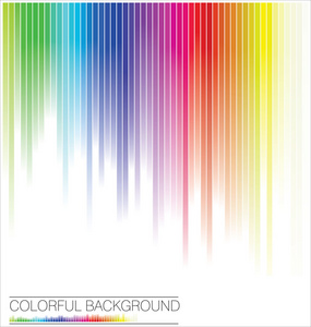 抽象彩虹的颜色背景