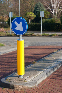 荷兰道路标志上停车区